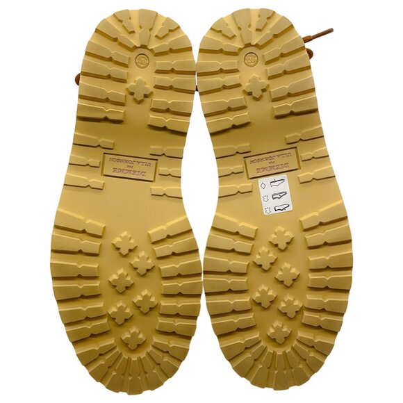 Ulla Johnson Sand Suede / Brown Leather Etna Boots - Picture 8 of 8